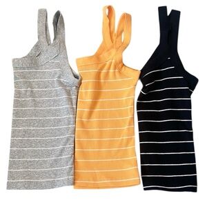 Forever 21 Set of 3 Striped Camisole